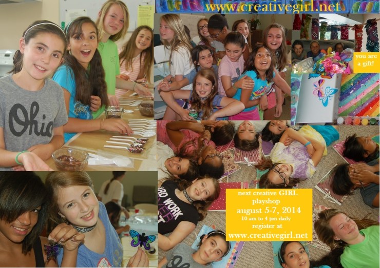 creative girl collage summer 2014 aug